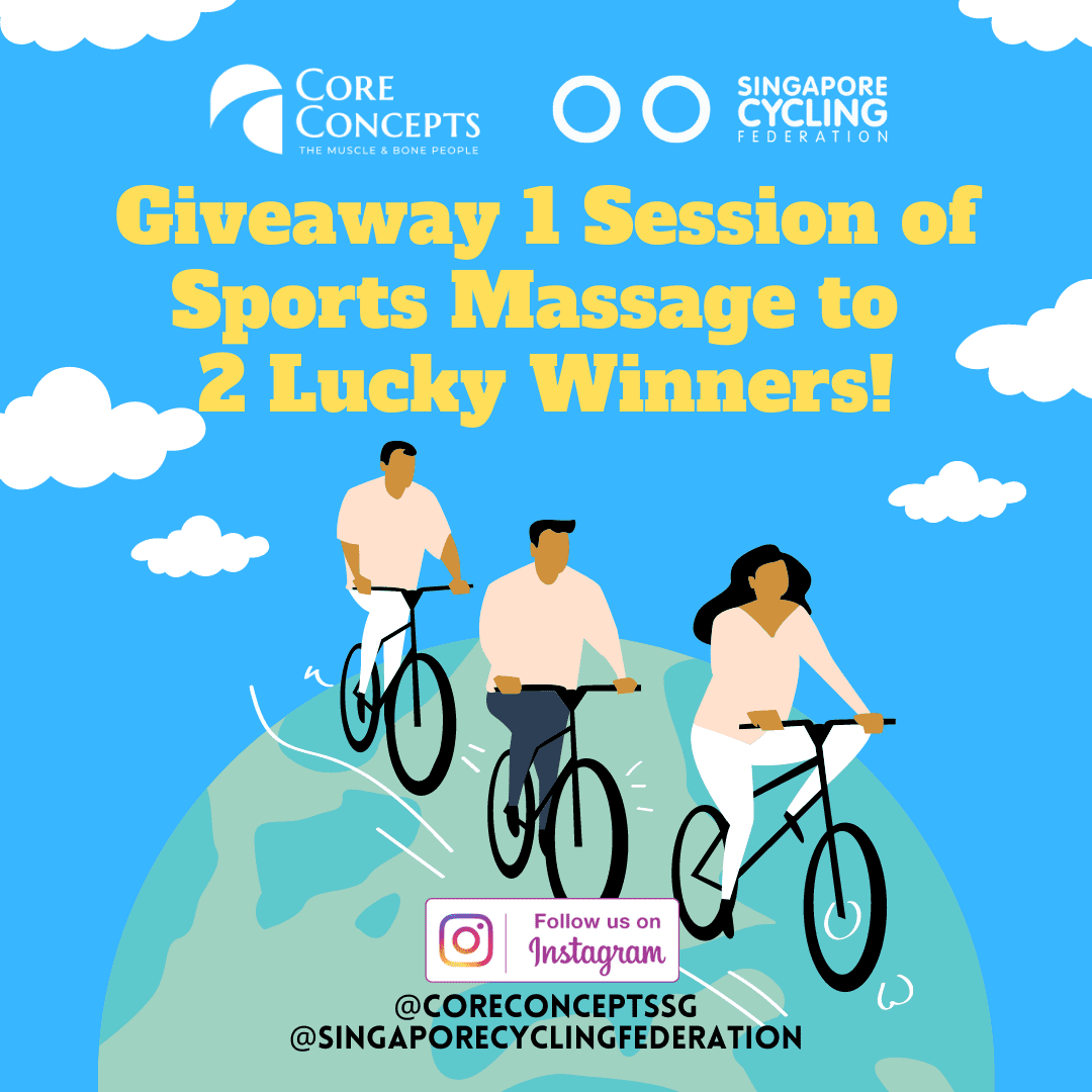 Sports Massage Giveaway World Bicycle Day - IG